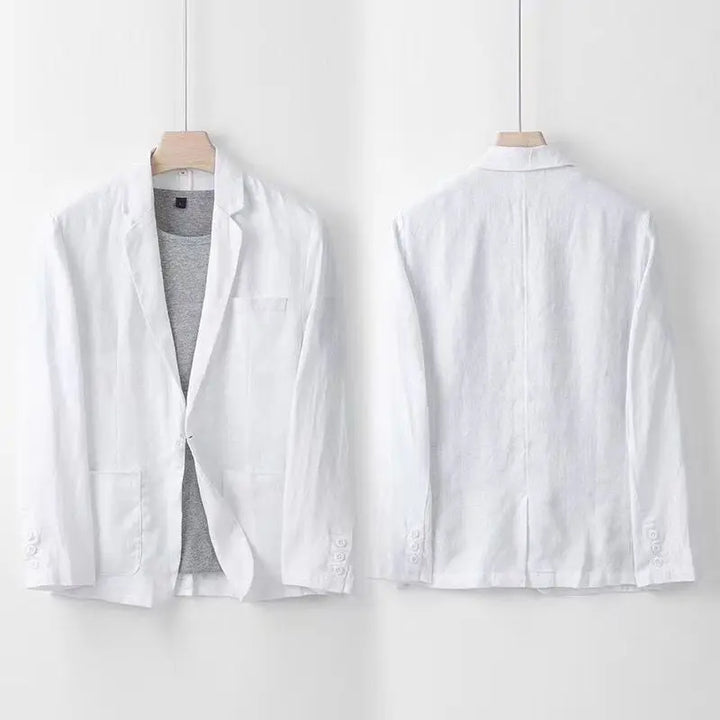 LINEN BLEND SUIT FOR MEN