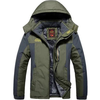 WARM WATERPROOF OUTDOOR WINTER JACKET FOR MEN