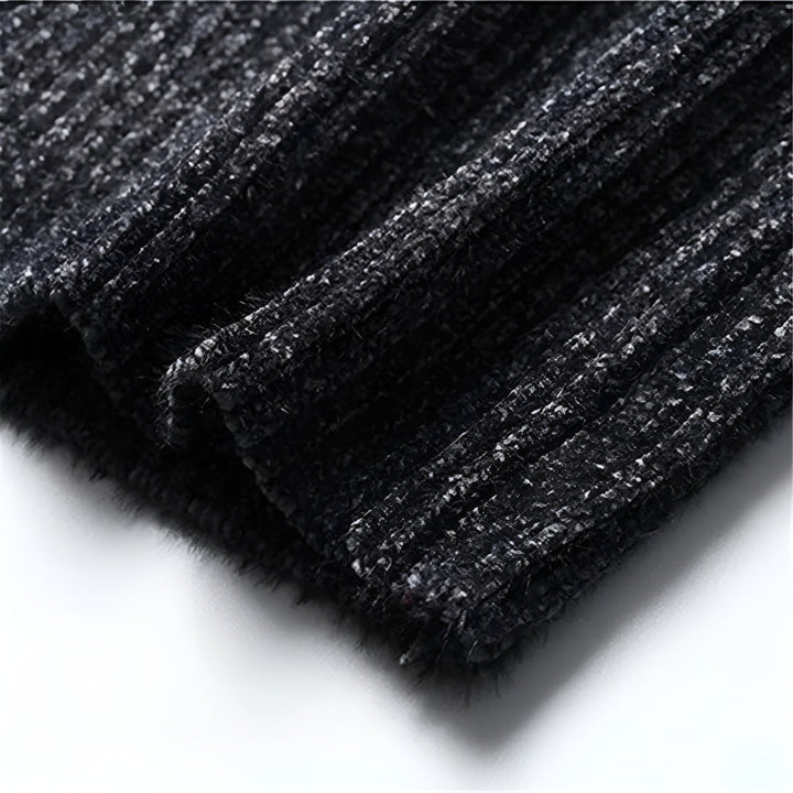 Men's Textured Turtleneck Sweater