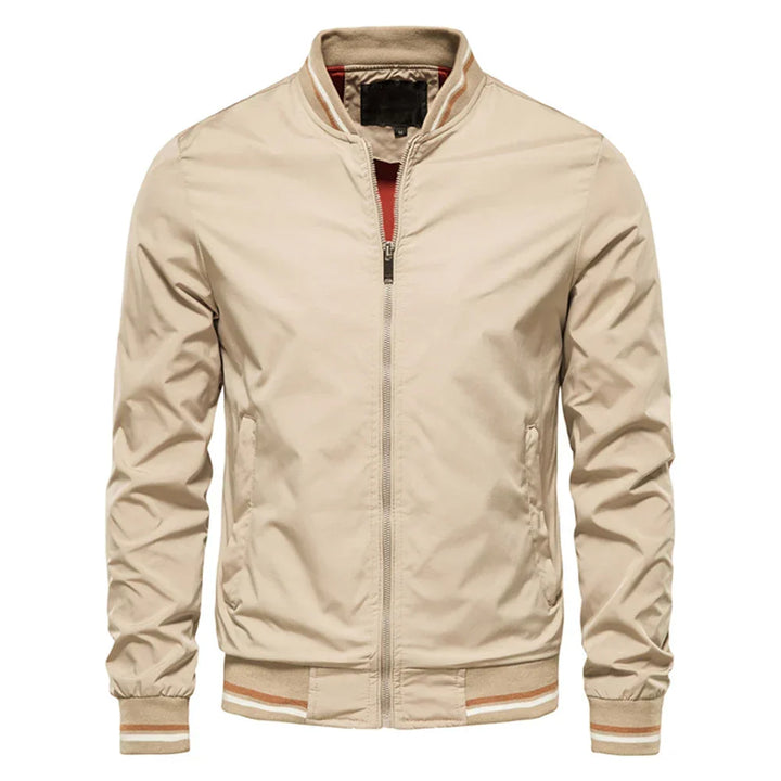 Men's Contrast Bomber Jacket