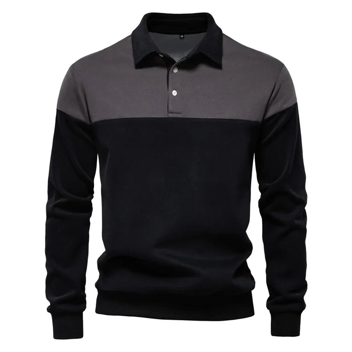 COLLARED POLO SWEATER FOR MEN
