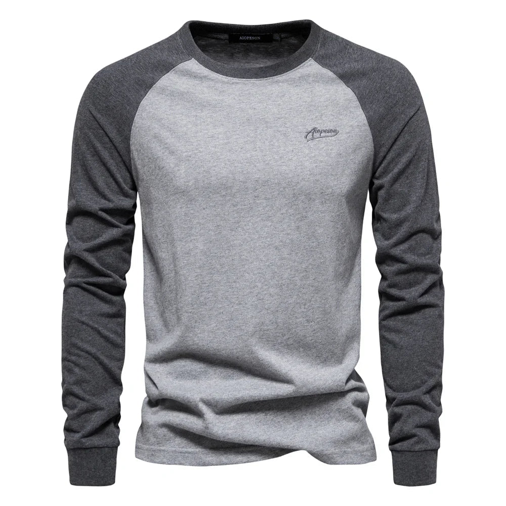 Men's Sporty Long Sleeve Shirt