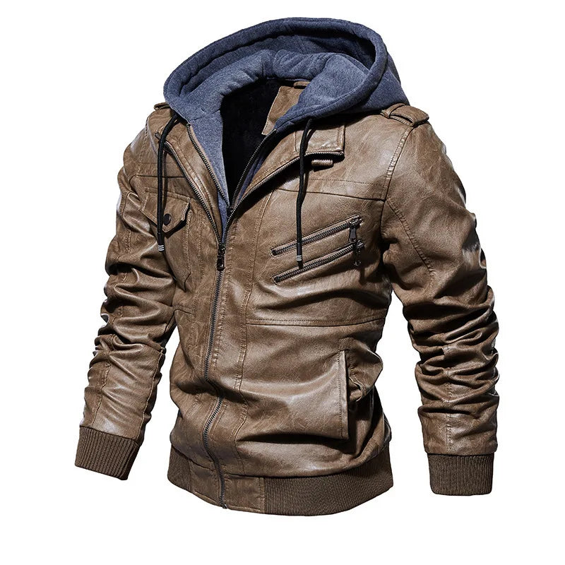 MEN'S LEATHER JACKET