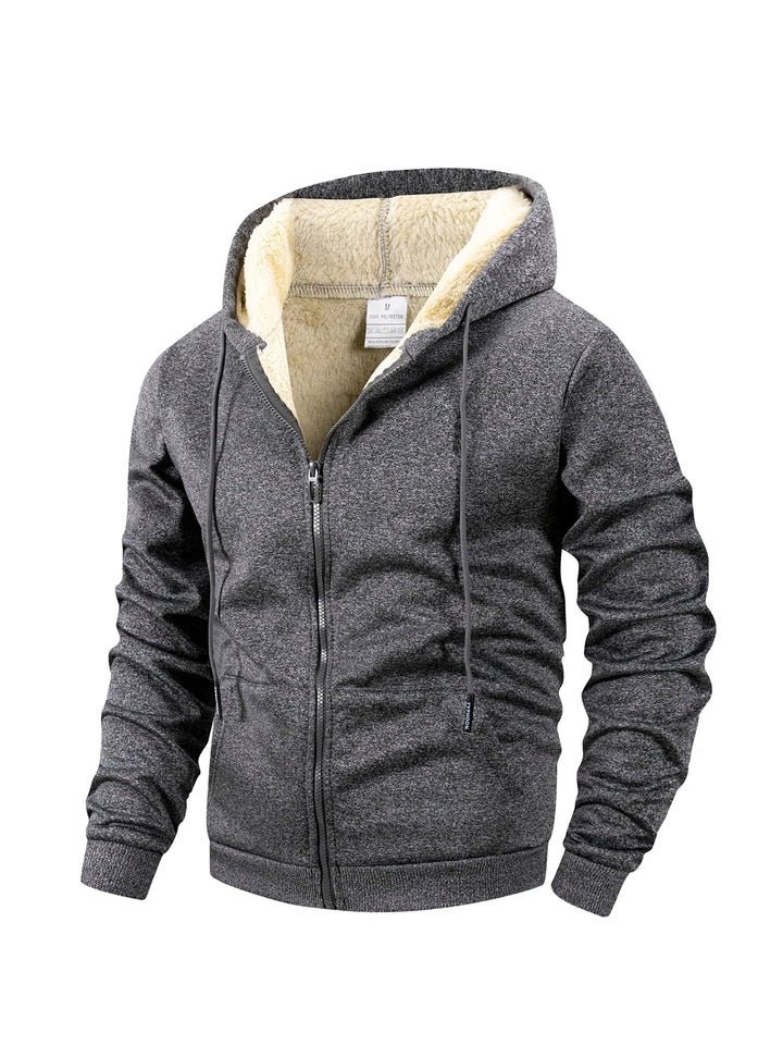 Men's Fleece Zipper Hoodie