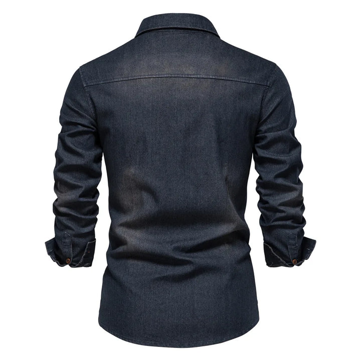 CLASSIC DENIM SHIRT FOR MEN