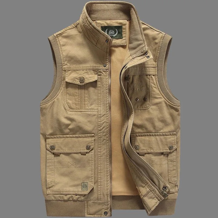 PLUSH ZIP SWEATER FOR MEN
