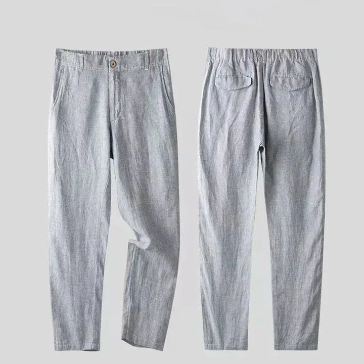 LINEN BLEND SUIT FOR MEN