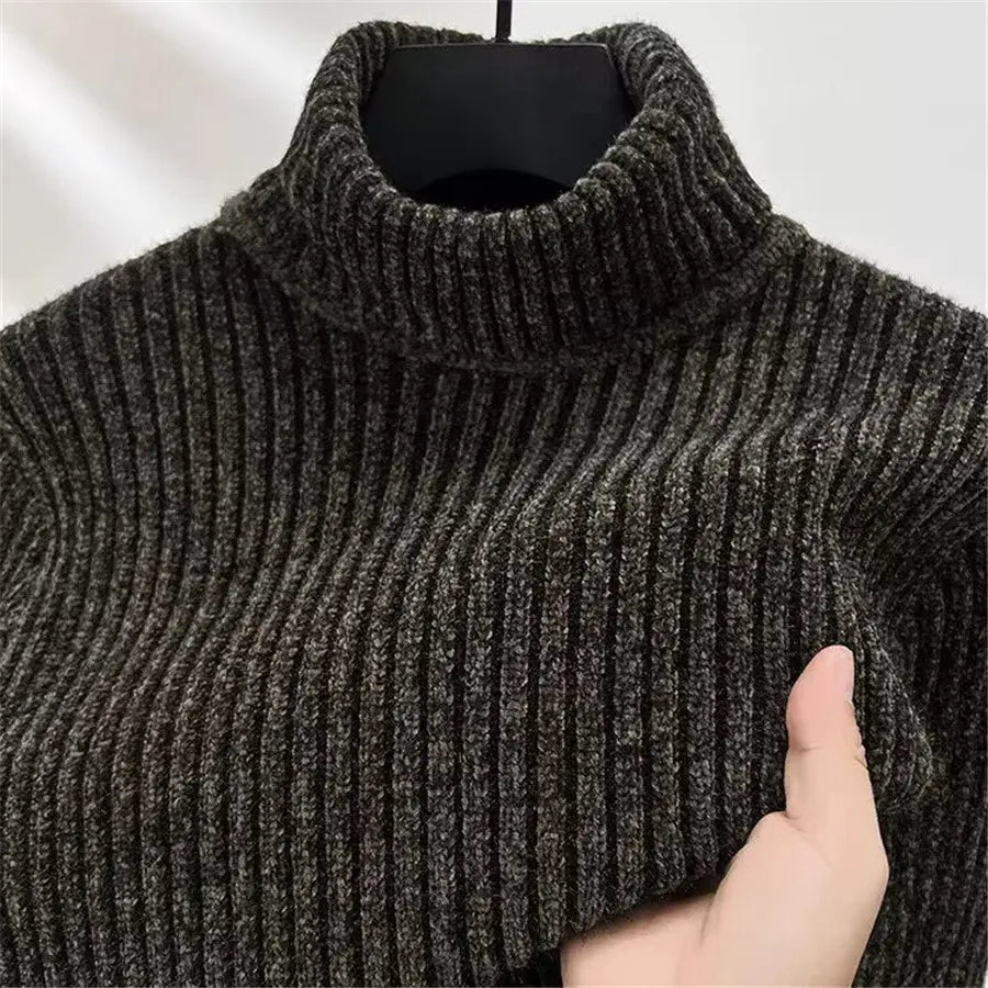 Men's Rolled Collar PUllover