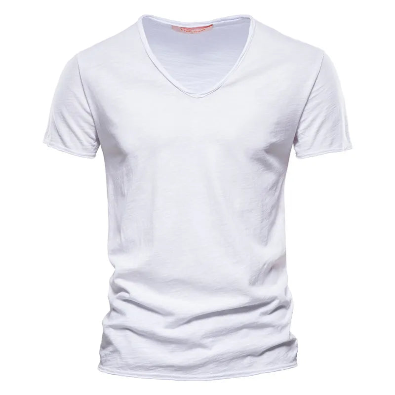 Men's Ribbed Summer T-Shirt