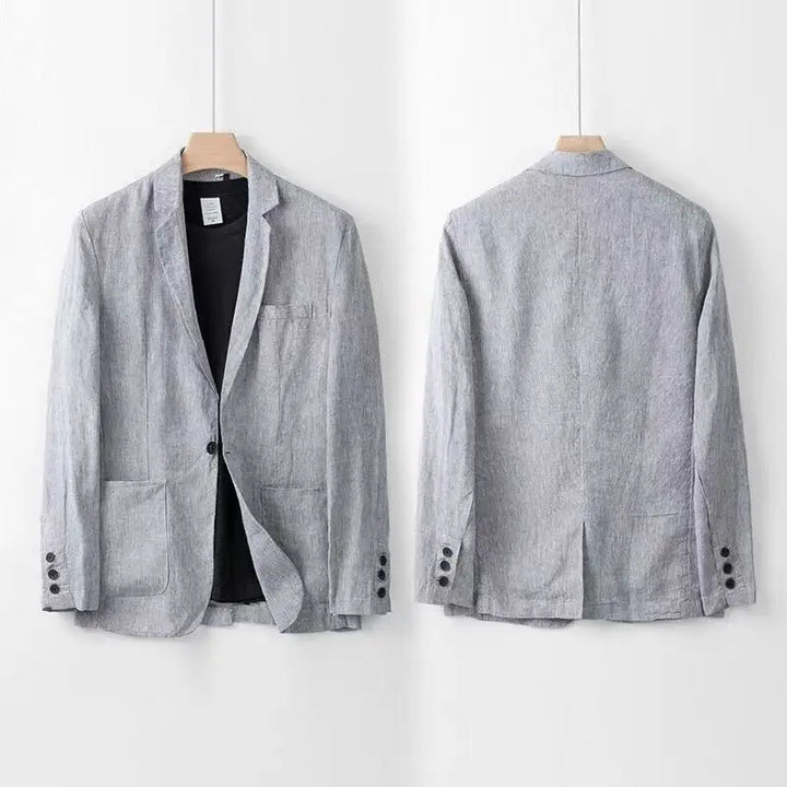 LINEN BLEND SUIT FOR MEN