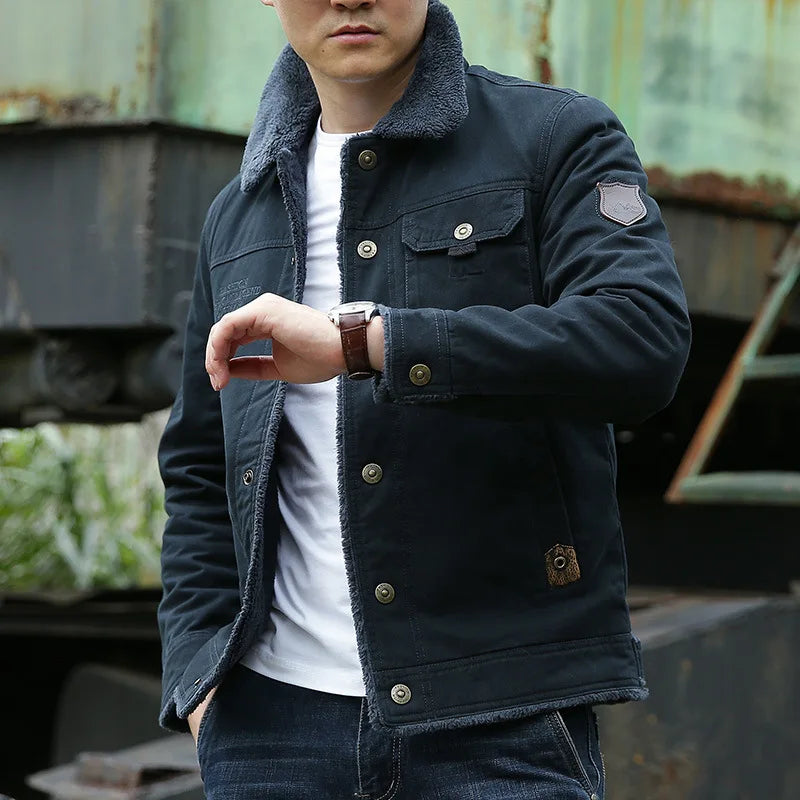 Men's Warm Lined Jacket