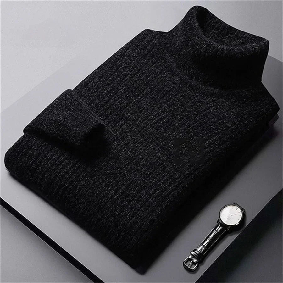 Men's Rolled Collar PUllover