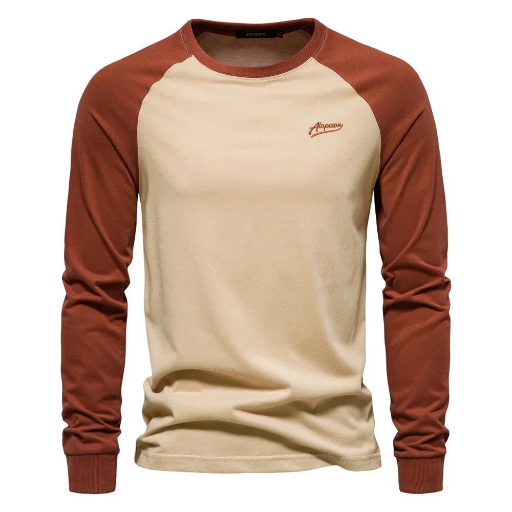 Men's Sporty Long Sleeve Shirt