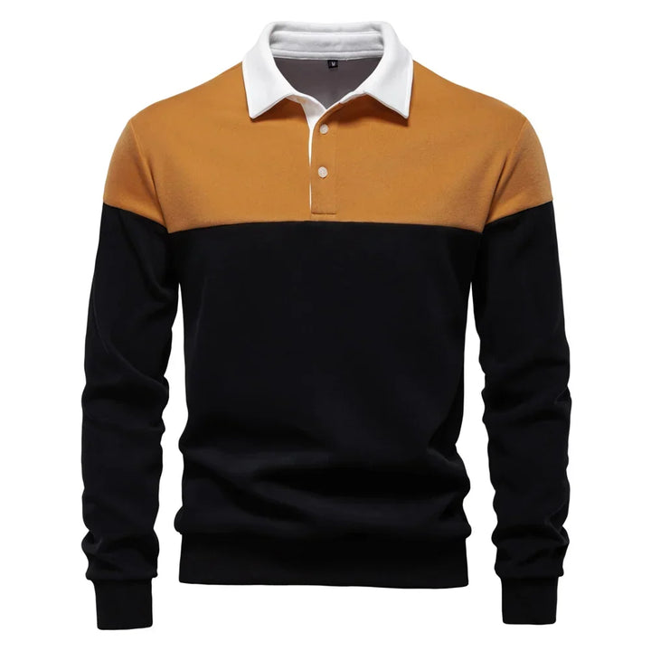 COLLARED POLO SWEATER FOR MEN