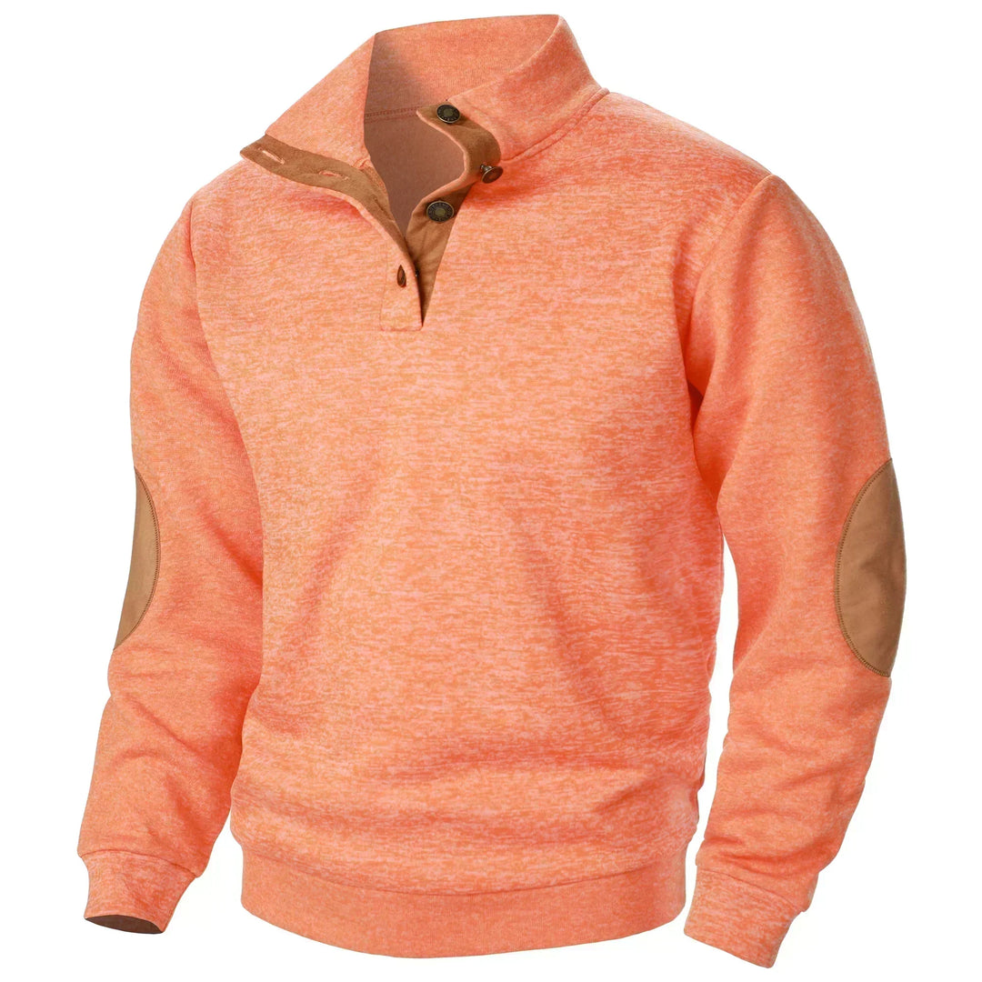 BUTTON-IN KNIT SWEATER FOR MEN