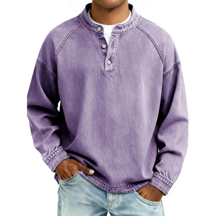 RETRO BUTTON SHIRT FOR MEN