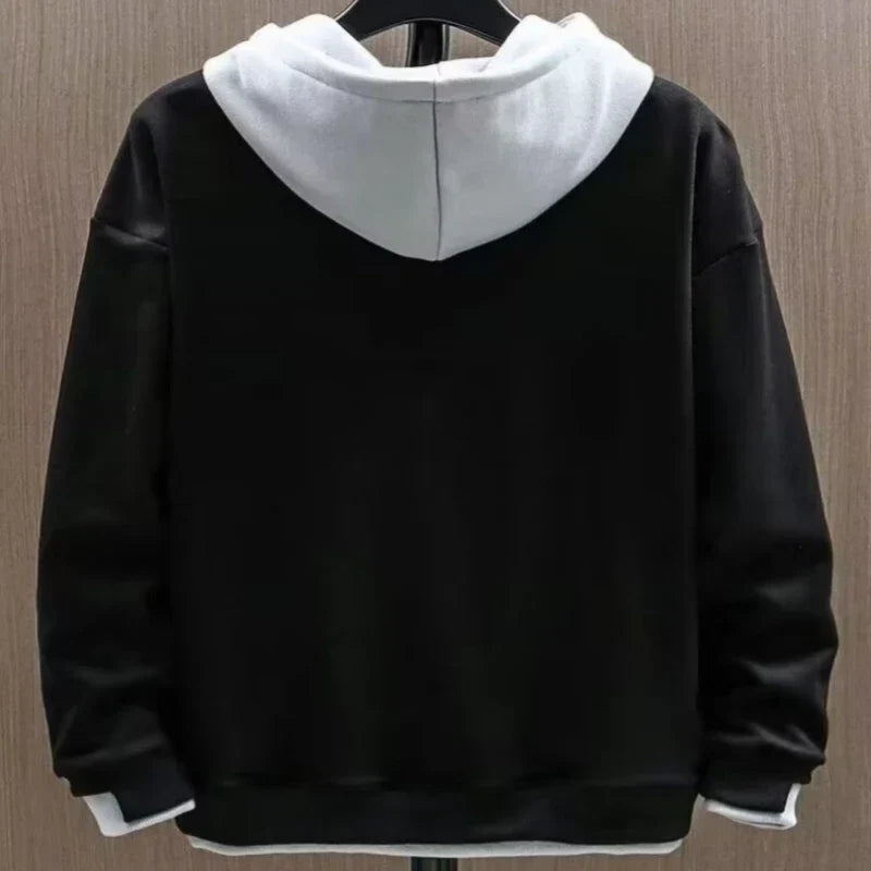 Men's Layered Look Hoodie