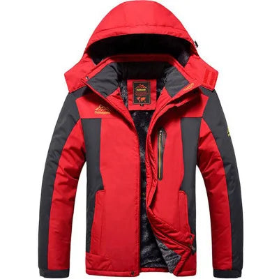 WARM WATERPROOF OUTDOOR WINTER JACKET FOR MEN
