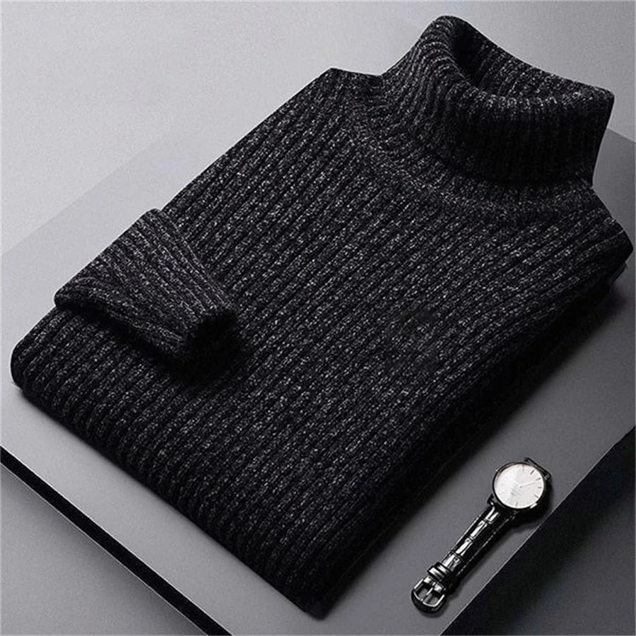 Men's Rolled Collar PUllover
