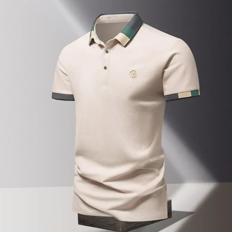 TERRACOTTA POLO SHIRT FOR MEN