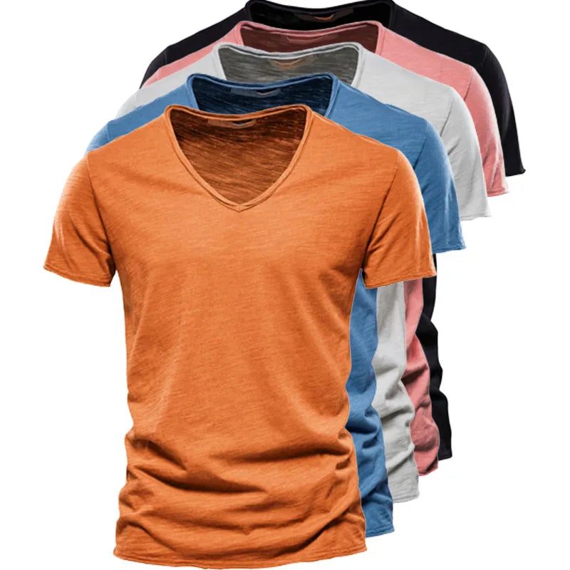 Men's Ribbed Summer T-Shirt