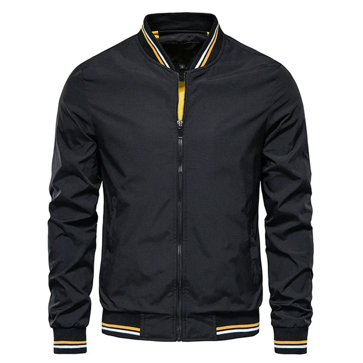 Men's Contrast Bomber Jacket