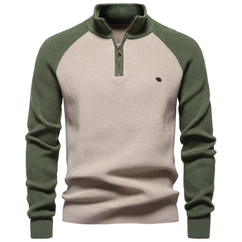 Men's Zippered PUllover