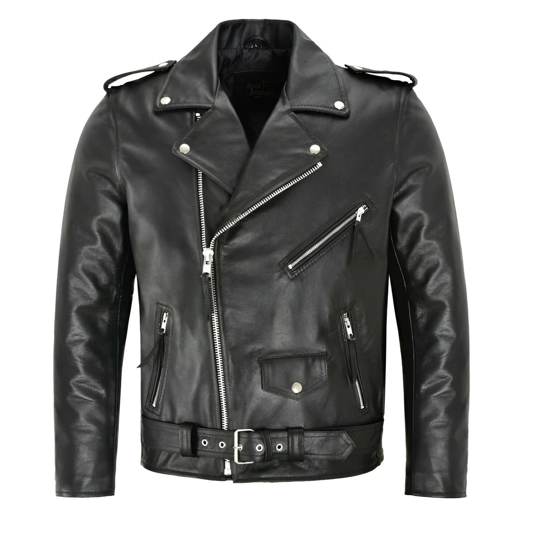 Classic Men'S Leather Jacket