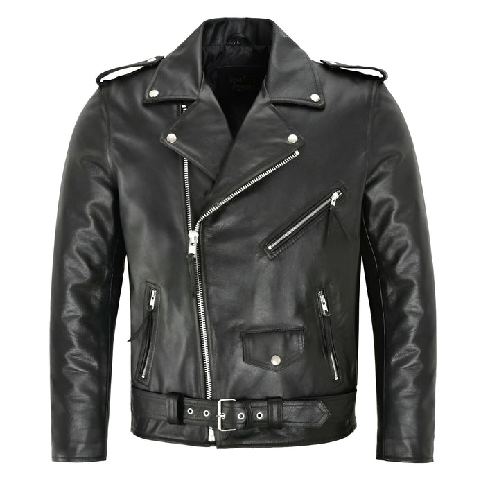 Classic Men'S Leather Jacket