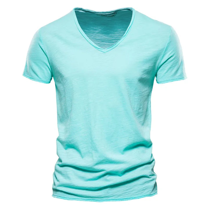 Men's Ribbed Summer T-Shirt