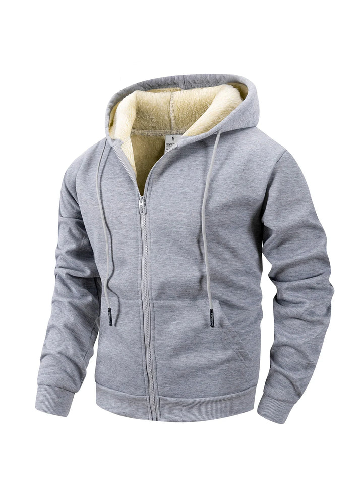 Men's Fleece Zipper Hoodie
