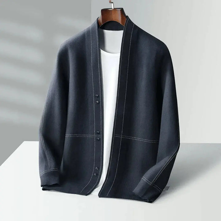 Men's Knit Wool Cardigan