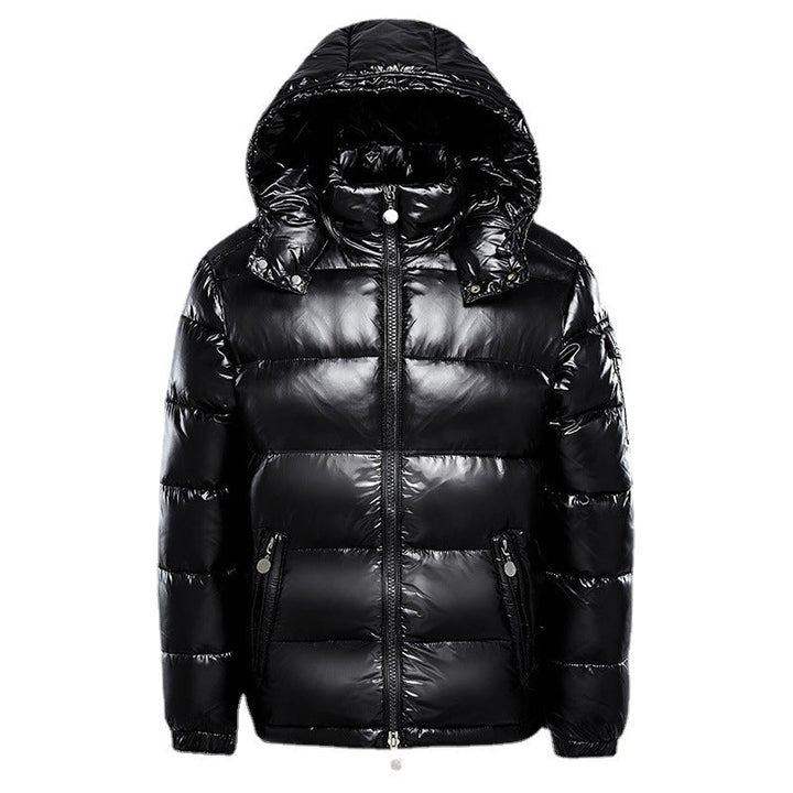 QUILTED HOODED JACKET FOR MEN