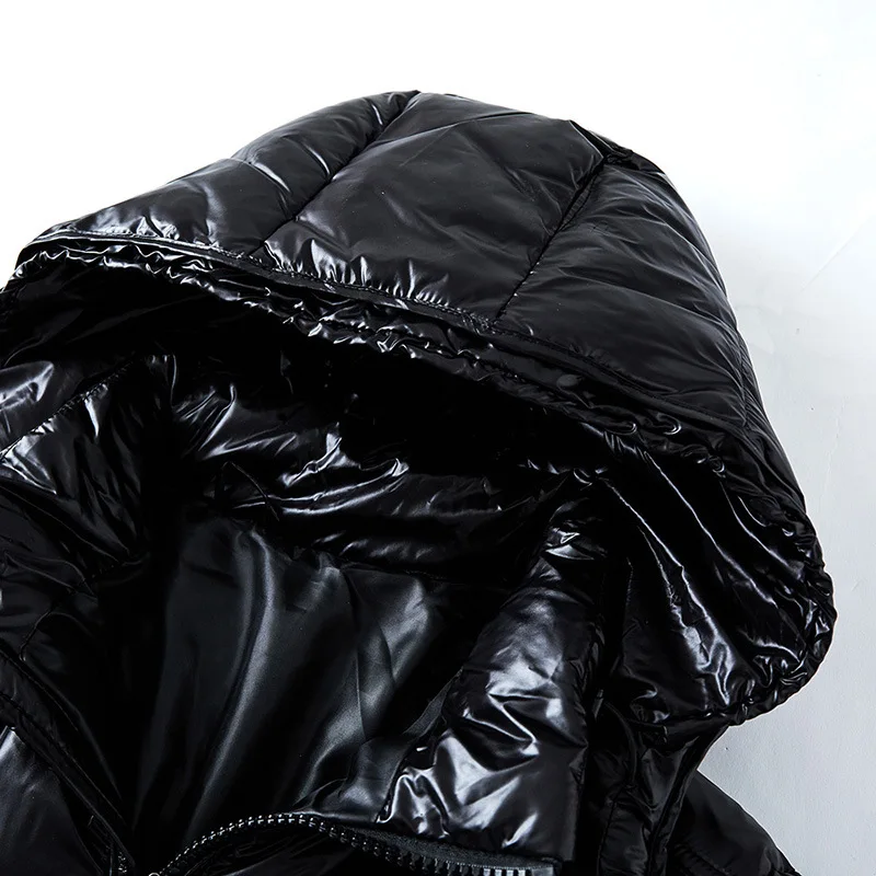 QUILTED HOODED JACKET FOR MEN