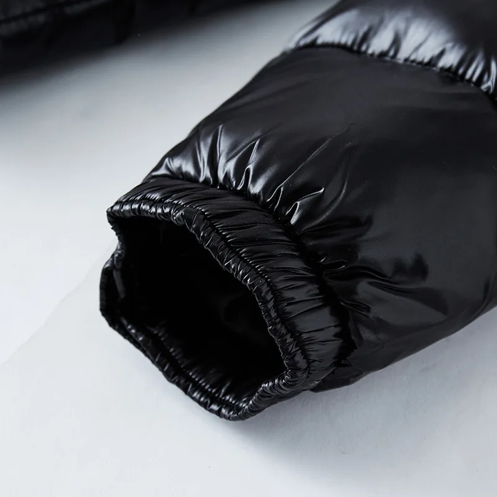 QUILTED HOODED JACKET FOR MEN