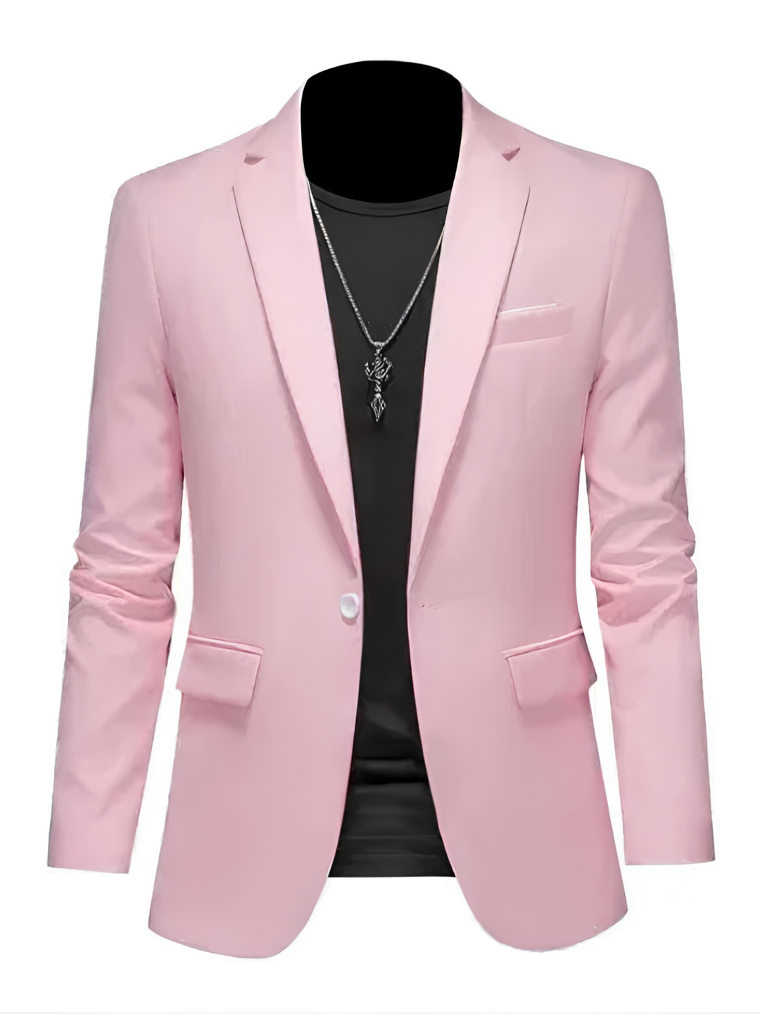 Men's Skinny Lapel Blazer