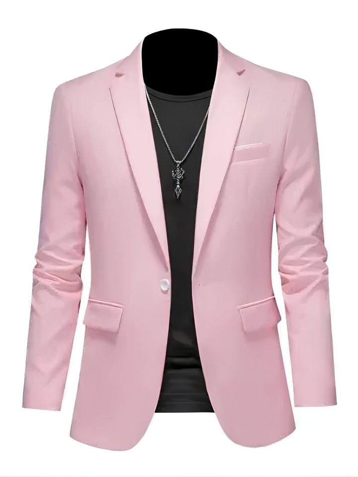 Men's Skinny Lapel Blazer