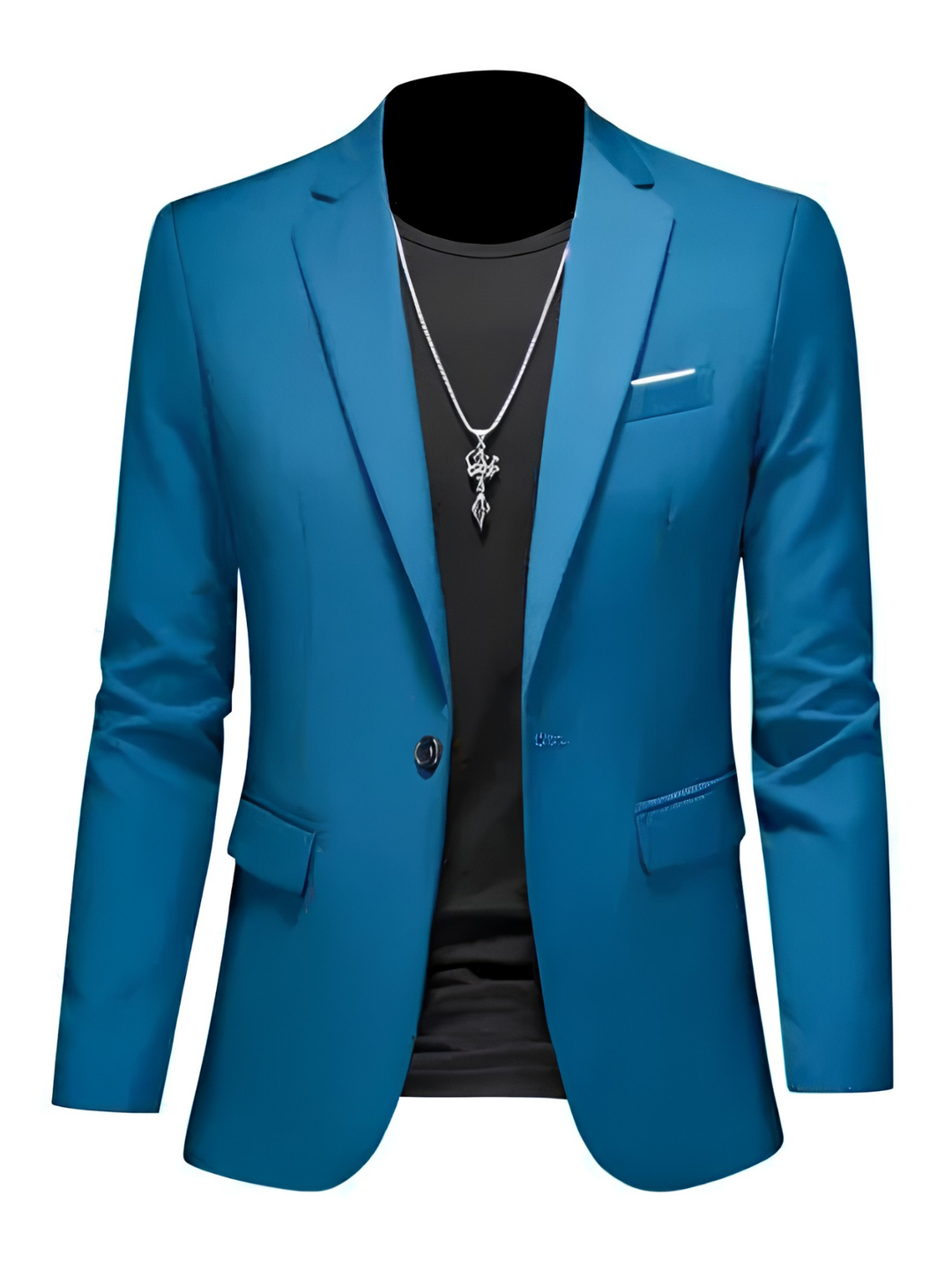 Men's Skinny Lapel Blazer