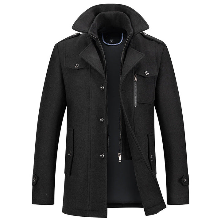 LONG WINTER COAT FOR MEN