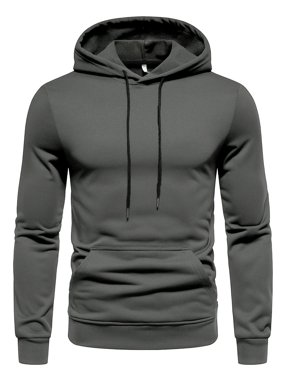 DRAWSTRING KNIT HOODIE FOR MEN