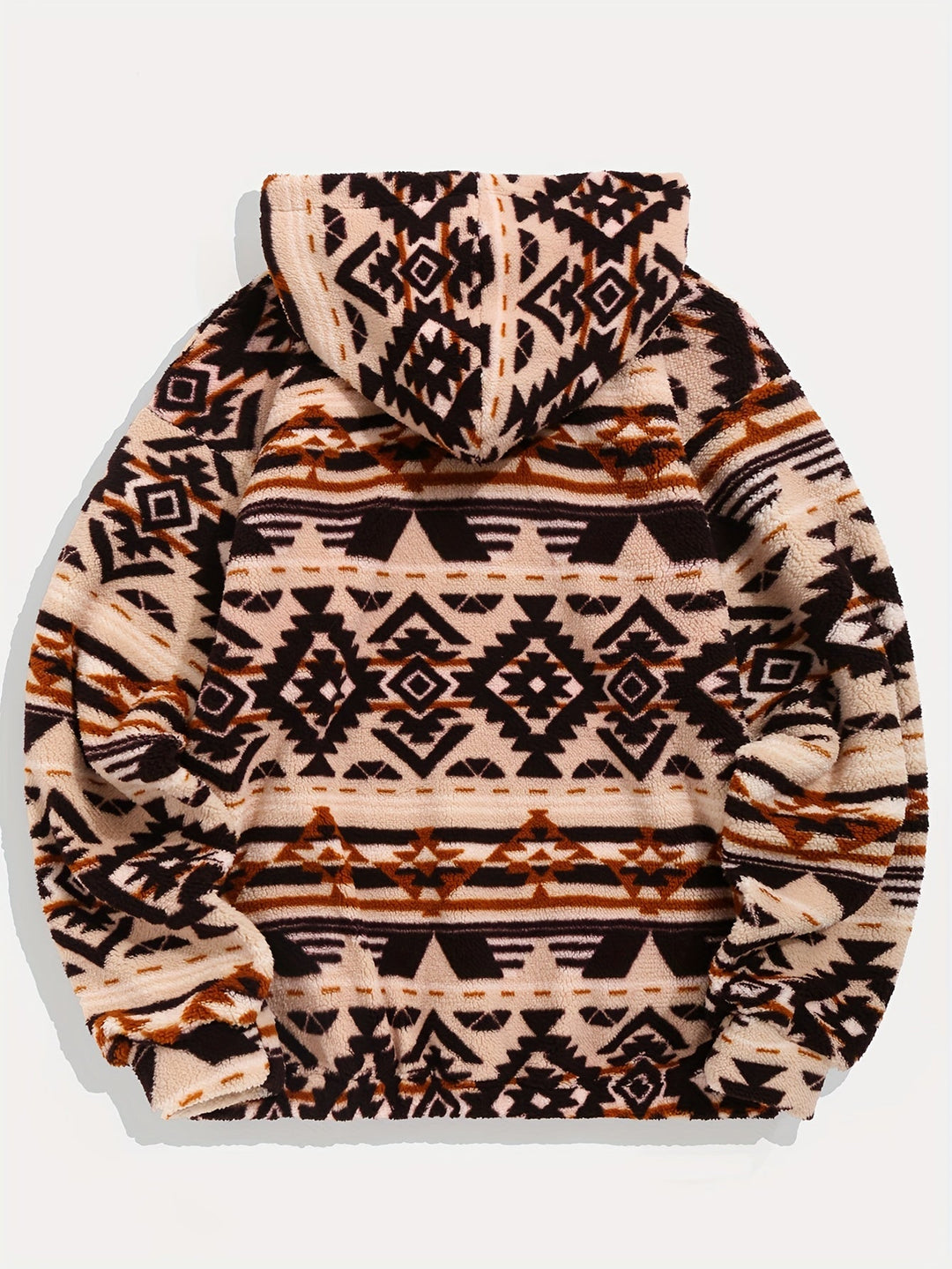 Ashton | Patterned Hooded Sweatshirt