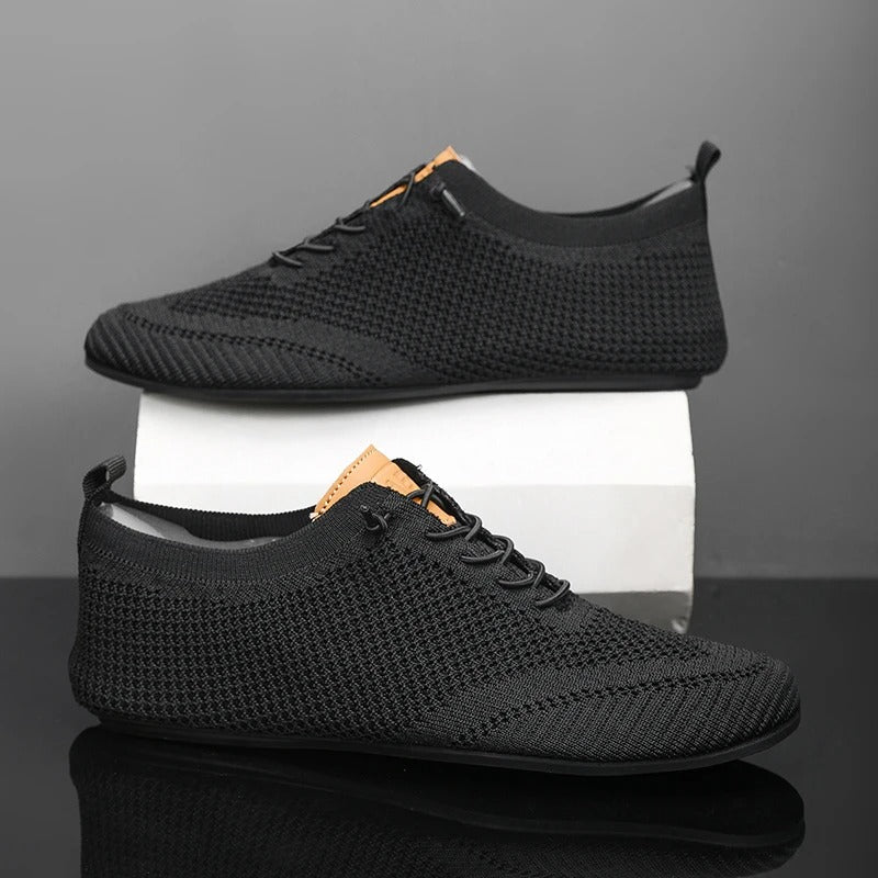 Mesh Knit Slip-Ons