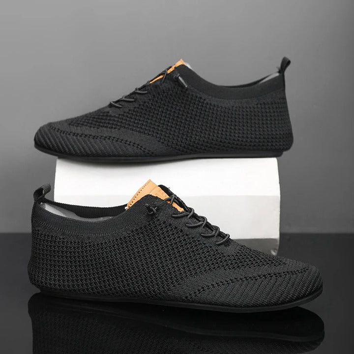 Mesh Knit Slip-Ons