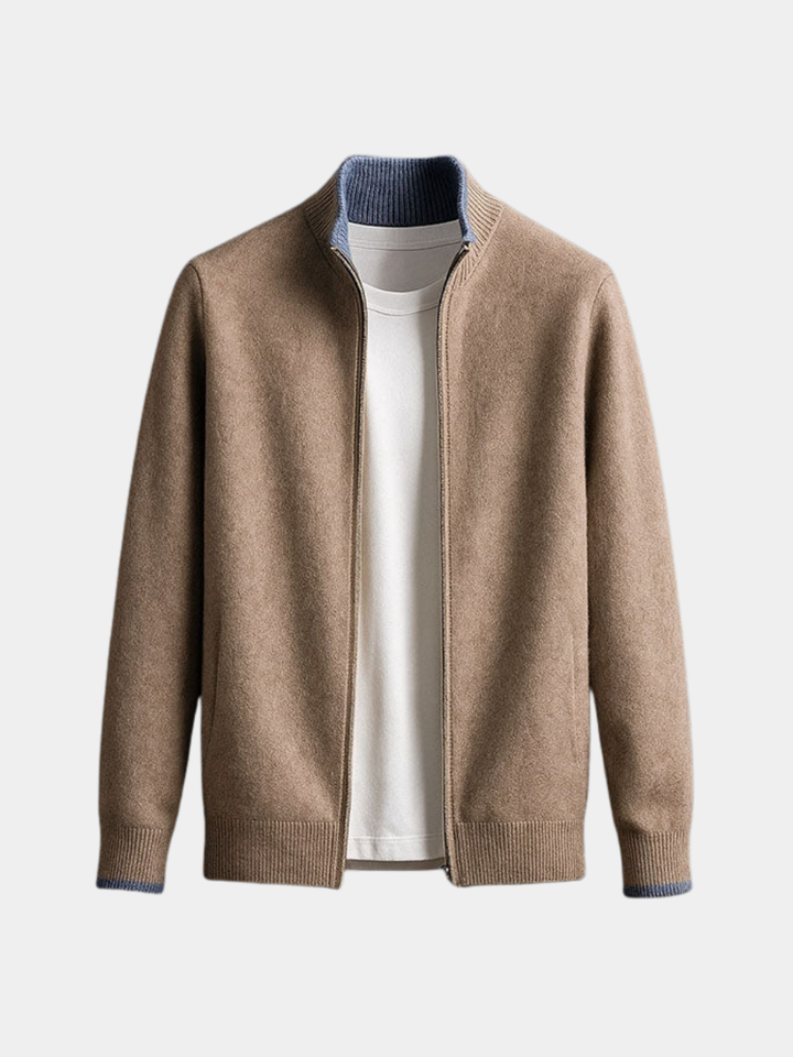 MEN'S ZIP SWEATER