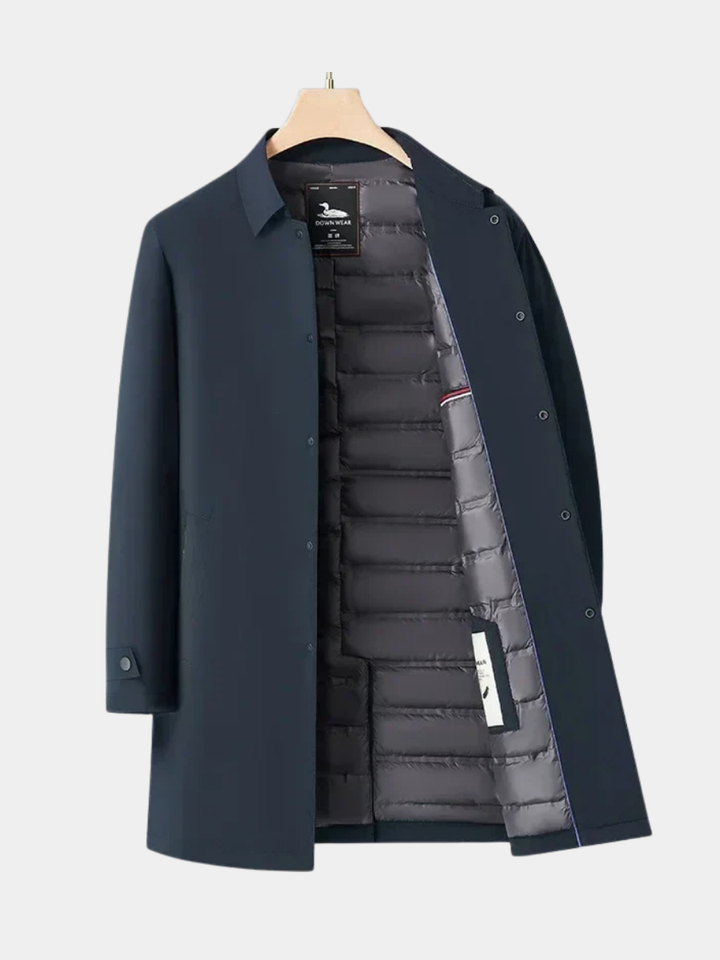 Men's Insulated Trench Coat
