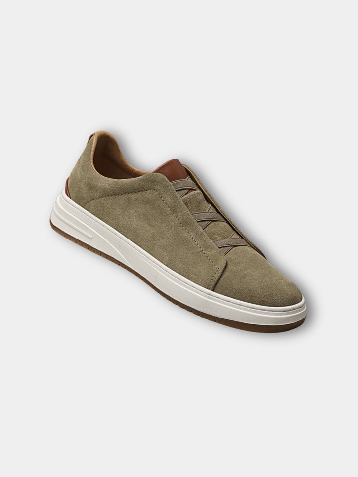 Men's Suede Slip-On Shoes
