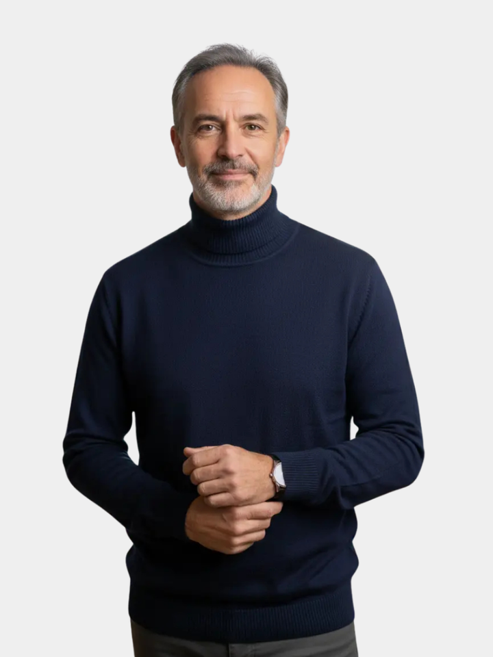 Men's Classic Turtleneck PUllover