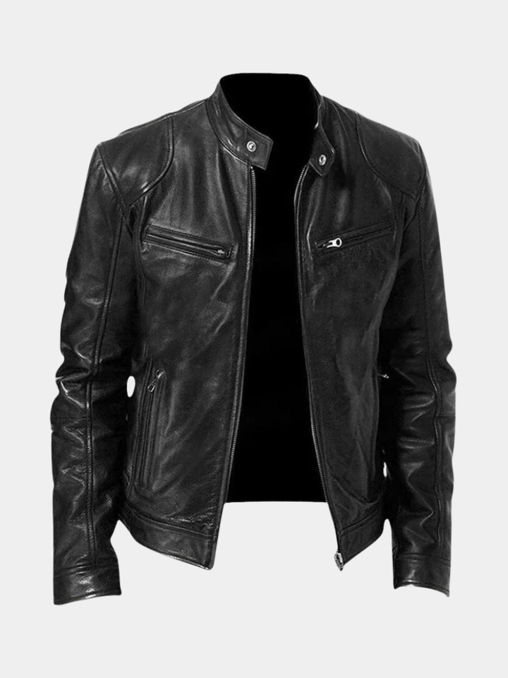 Men's Faux Leather Jacket