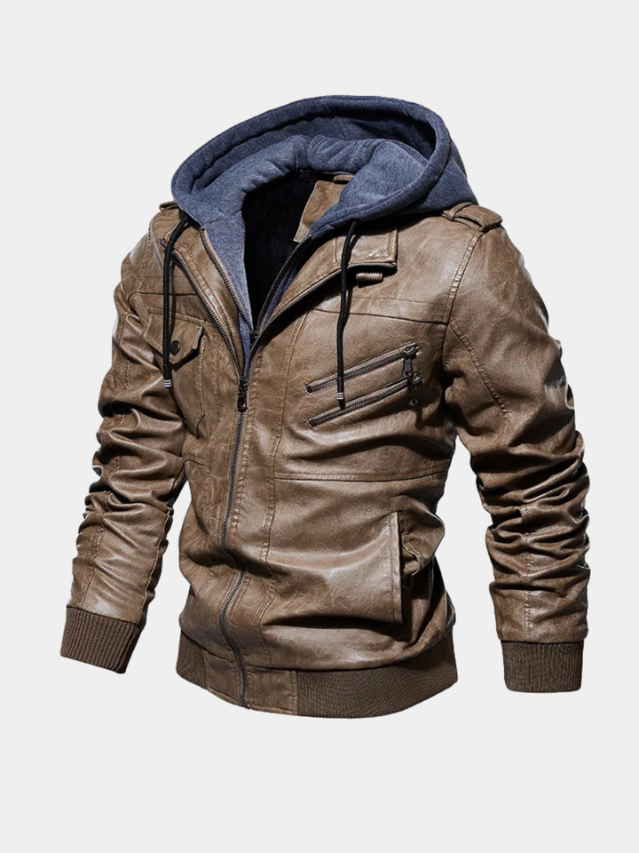 MEN'S LEATHER JACKET