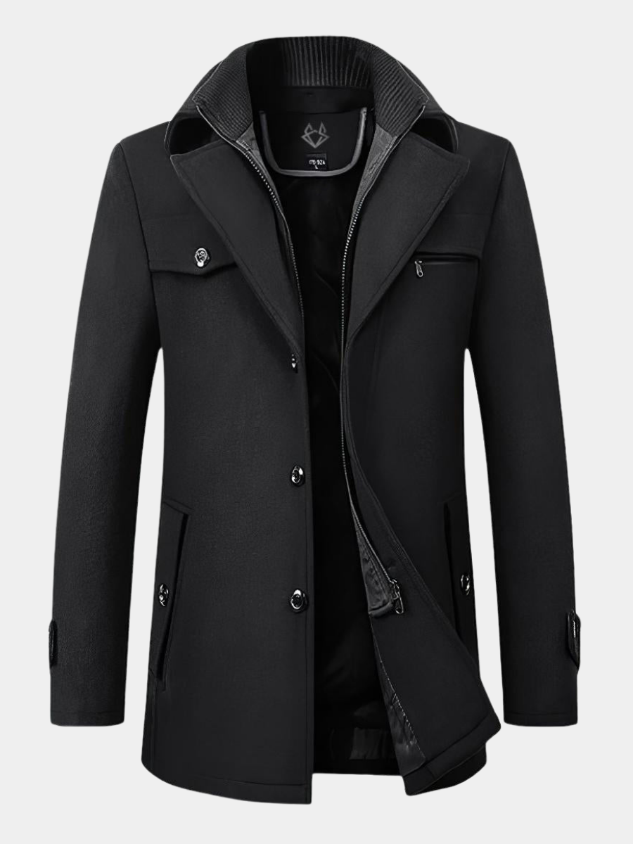 STRUCTURED COAT FOR MEN